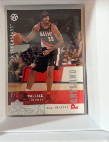 2002-03 Upper Deck UD SuperStars #198 Rasheed Wallace — front