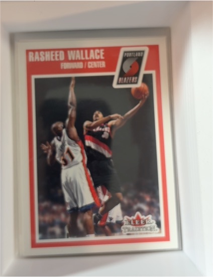 2003-04 Fleer Tradition #101 Rasheed Wallace — front