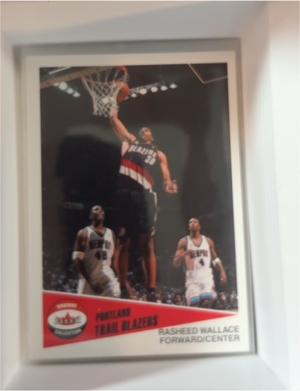 2001-02 Fleer Shoebox #78 Rasheed Wallace — front