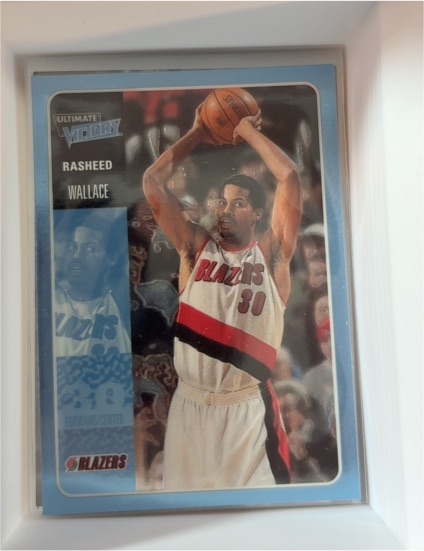 2000-01 Ultimate Victory #46 Rasheed Wallace — front