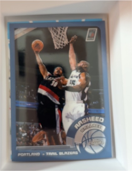 2002-03 Topps #5 Rasheed Wallace — front