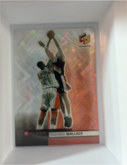 1999-00 Upper Deck HoloGrFX #46 Rasheed Wallace — front