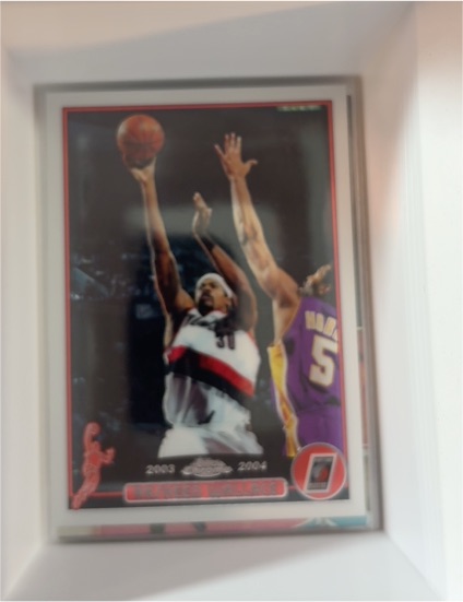 2003-04 Topps Chrome #92 Rasheed Wallace — front