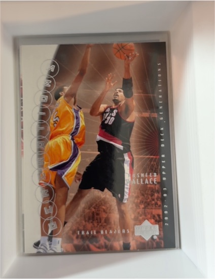 2002-03 Upper Deck Generations #37 Rasheed Wallace — front