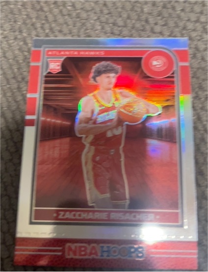 2024-25 Panini NBA Hoops #231 Zaccharie Risacher — front