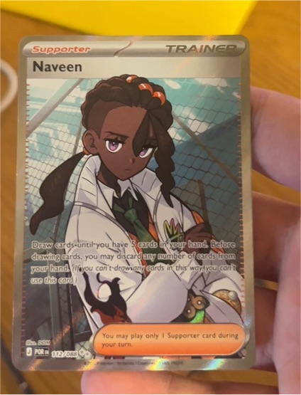 2026 Pokémon Perfect Order #112 Naveen — front
