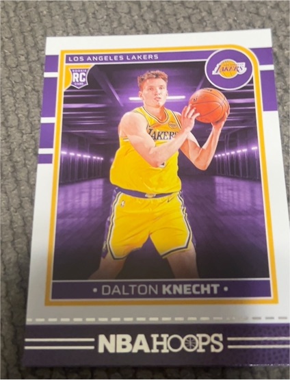 2024-25 Panini NBA Hoops #247 Dalton Knecht — front
