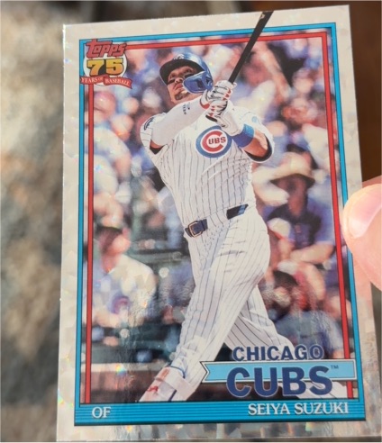2026 Topps Series 1 1991 #T91-37 Seiya Suzuki — front