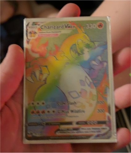 2020 Pokémon Champion's Path #74 Charizard VMAX — front