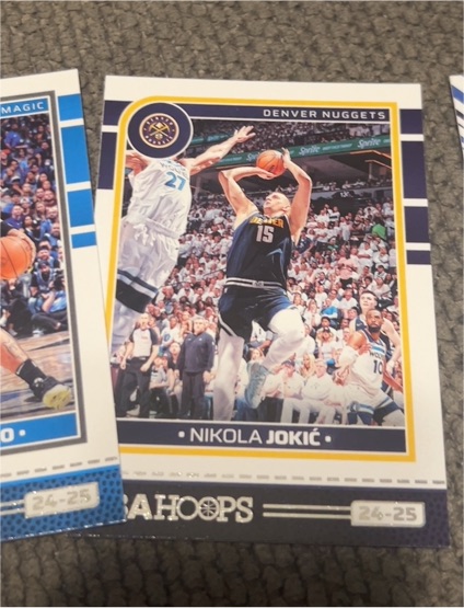 2024-25 Panini NBA Hoops #12 Nikola Jokić — front