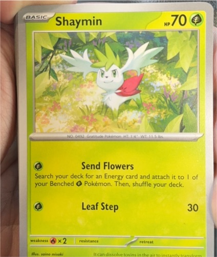 2026 Pokémon Perfect Order #003 Shaymin — front