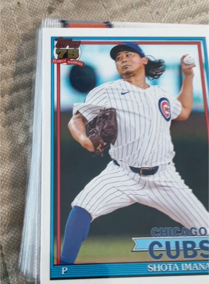 2026 Topps Series 1 1991 Topps Baseball #T91-89 Shota Imanaga — front