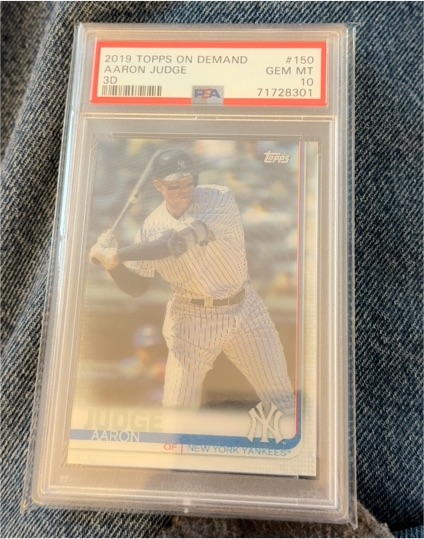 2019 Topps On Demand #150 Aaron Judge — front
