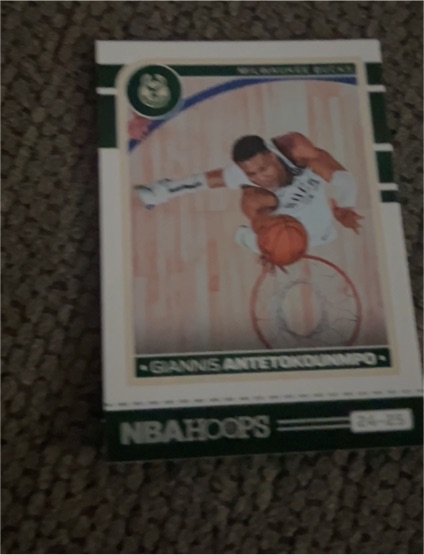 2024-25 Panini NBA Hoops #166 Giannis Antetokounmpo — front