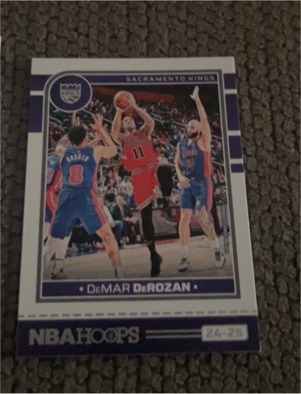 2024-25 Panini NBA Hoops #80 DeMar DeRozan — front