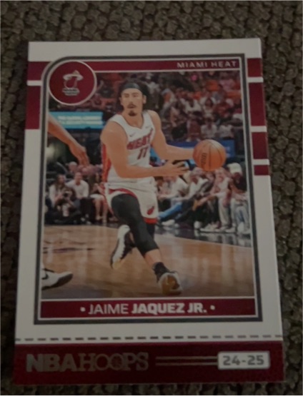 2024-25 Panini NBA Hoops #128 Jaime Jaquez Jr. — front