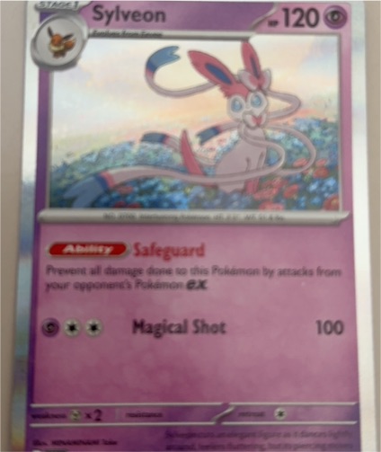 2016 Pokémon Prismatic Evolutions #040 Sylveon — front