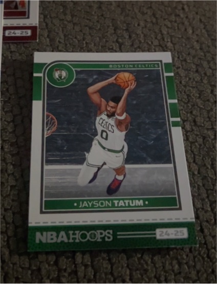 2024-25 Panini NBA Hoops #24-25 Jayson Tatum — front