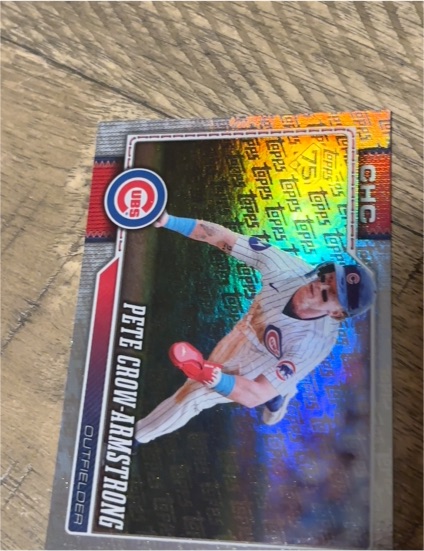 2026 Topps Series 1 #196 Pete Crow-Armstrong Diamante Foil — front