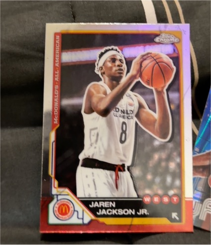 2025 Topps Chrome McDonald's All American #95 Jaren Jackson Jr., West — front