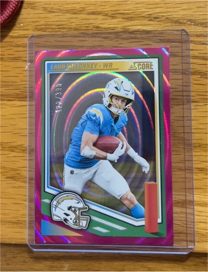 2025 Panini Score #65 Ladd McConkey — front