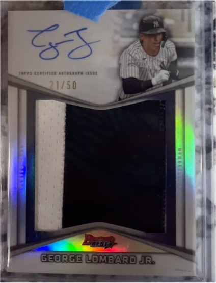 2025 Topps Bowman's Best #B25-GL George Lombard Jr. — front