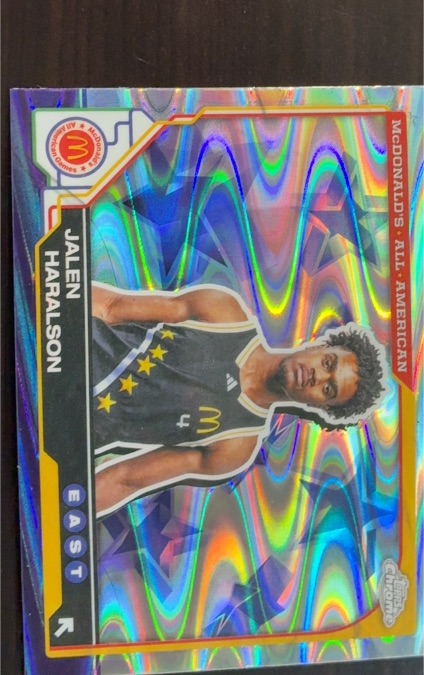 2025 Topps Chrome McDonald's All American #42 Jalen Haralson — front