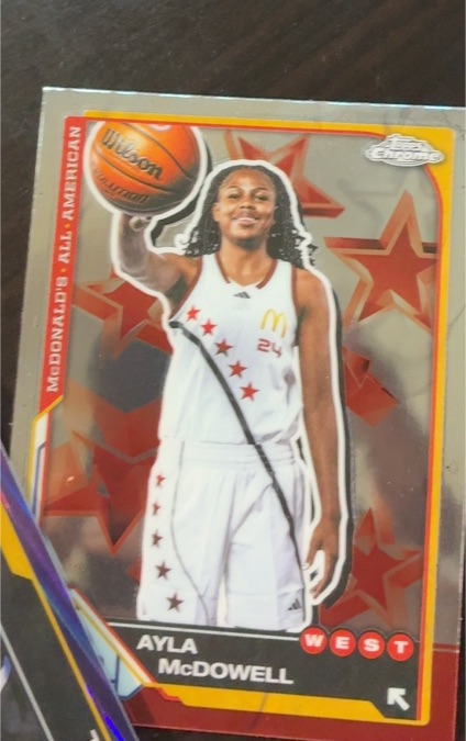 2025 Topps Chrome McDonald's All American #32 Ayla McDowell — front