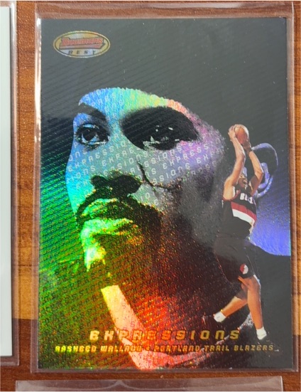 2000-01 Bowman's Best Expressions #E5 Rasheed Wallace — front