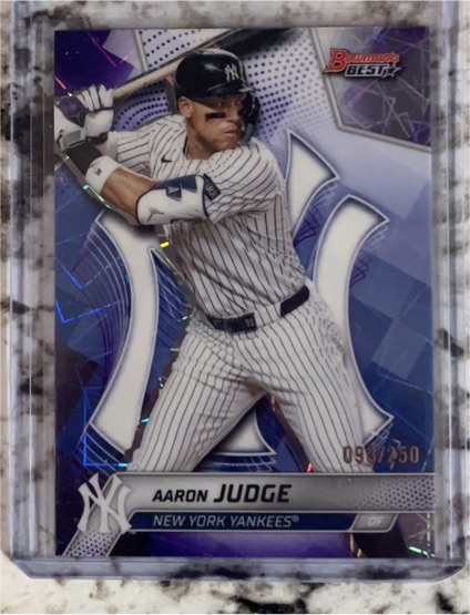 2025 Bowman's Best #38 Aaron Judge — front