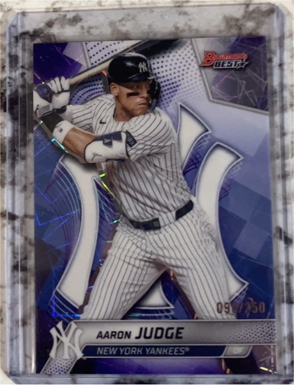 2025 Bowman's Best #38 Aaron Judge — front