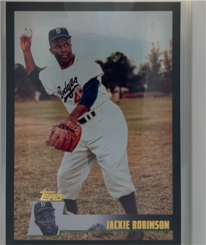 1996 Topps #126 Jackie Robinson — front