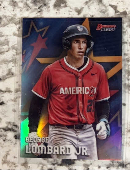 2025 Bowman's Best #FG-19 George Lombard Jr. — front