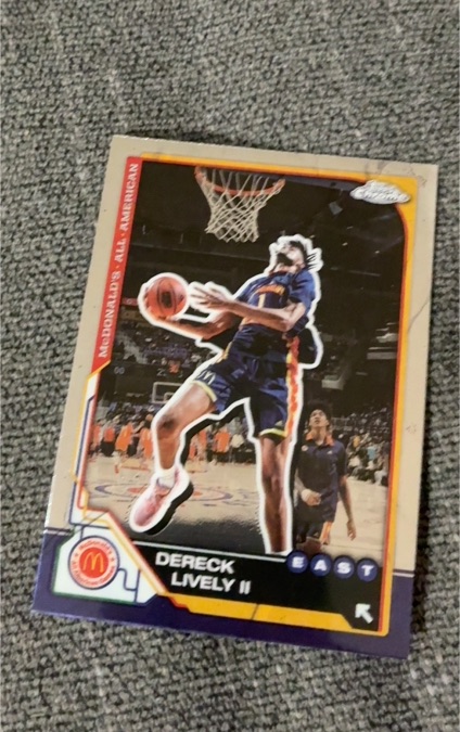 2025 Topps Chrome McDonald's All American #93 Dereck Lively II — front