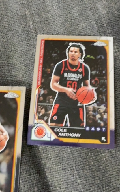 2025 Topps Chrome McDonald's All-American #94 Cole Anthony — front