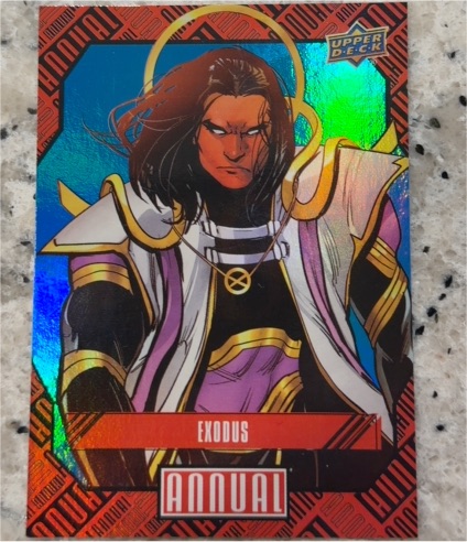 2023-24 Upper Deck Marvel Annual #26 Exodus — front