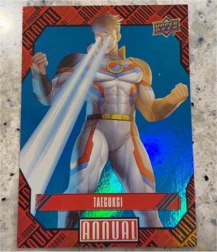 2023-24 Upper Deck Marvel Annual #81 Taegukgi — front