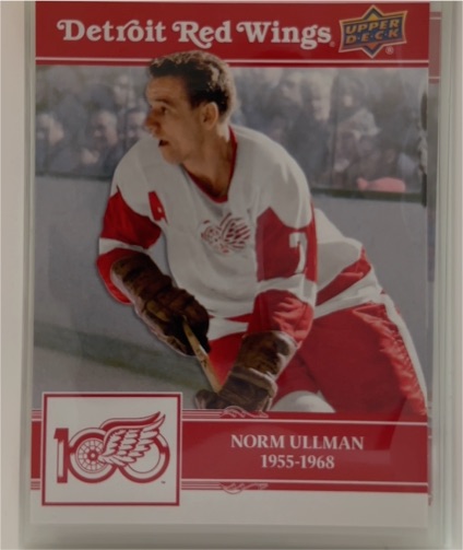 2025-26 Upper Deck Detroit Red Wings Centennial #56 Norm Ullman — front