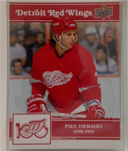 1992-93 Upper Deck #176 Paul Ysebaert — front