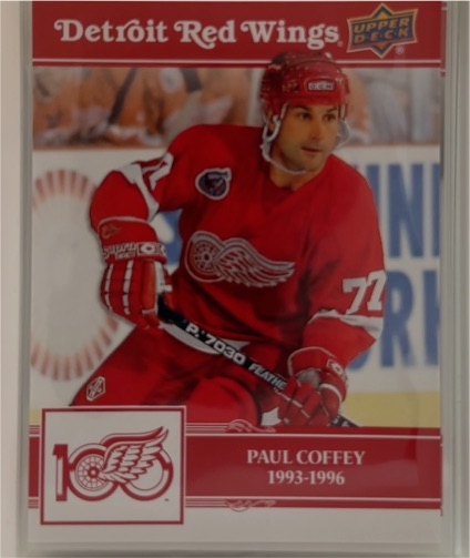 2025-26 Upper Deck Detroit Red Wings Centennial #61 Paul Coffey — front