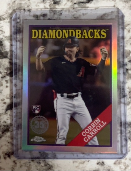 2023 Topps Chrome Update 1988 #88CU-20 Corbin Carroll — front