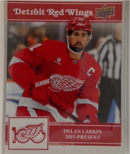 2025-26 Upper Deck Detroit Red Wings Centennial #64 Dylan Larkin — front