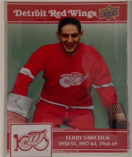 2025-26 Upper Deck Detroit Red Wings Centennial #70 Terry Sawchuk — front