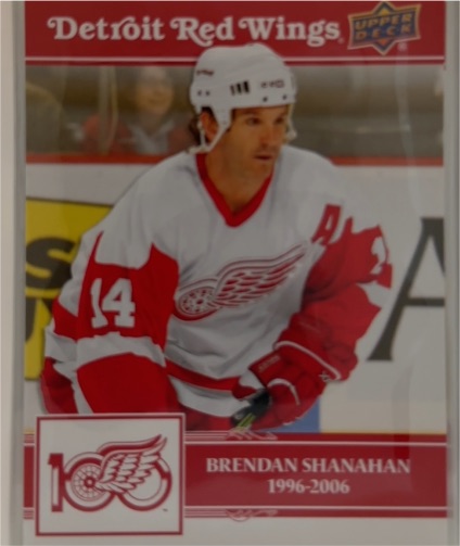 2025-26 Upper Deck #72 Brendan Shanahan Detroit Red Wings Centennial — front