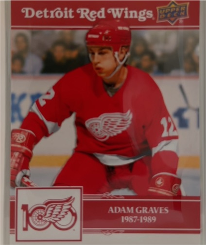 2025-26 Upper Deck Detroit Red Wings Centennial #73 Adam Graves — front