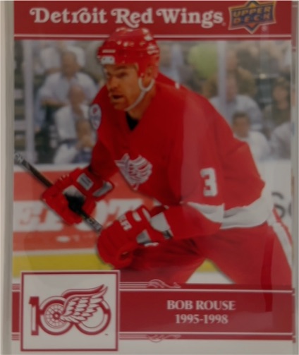 2025-26 Upper Deck Detroit Red Wings Centennial #76 Bob Rouse — front