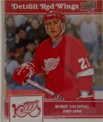 2025-26 Upper Deck Detroit Red Wings Centennial #78 Borje Salming — front