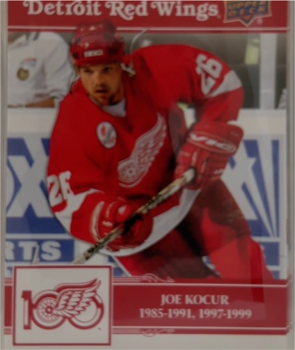2025-26 Upper Deck Detroit Red Wings Centennial #81 Joe Kocur — front