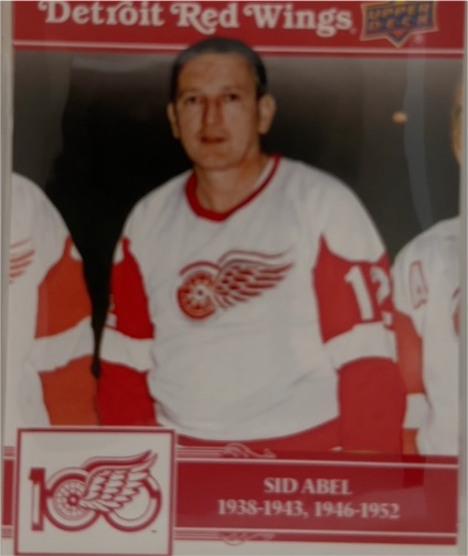 2025-26 Upper Deck Detroit Red Wings Centennial #84 Sid Abel — front