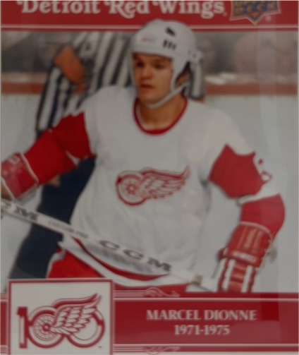 2025 Upper Deck Detroit Red Wings Centennial #91 Marcel Dionne — front